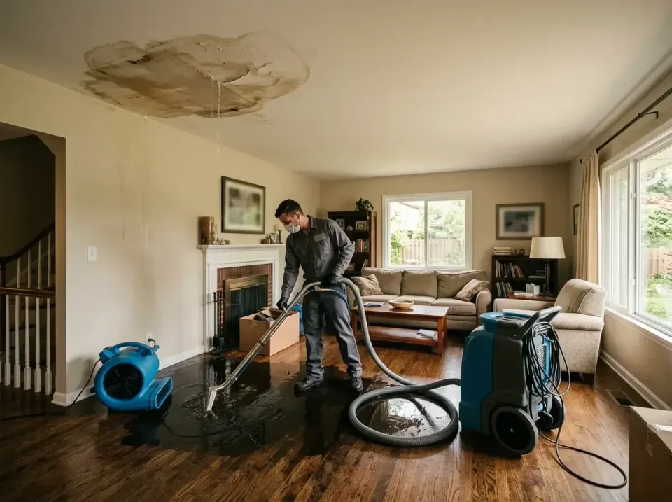 attic-pipe-burst-ceiling-drip-008 — frequently asked questions, Water Damage Restoration & Carpet Care in Duvall, WA